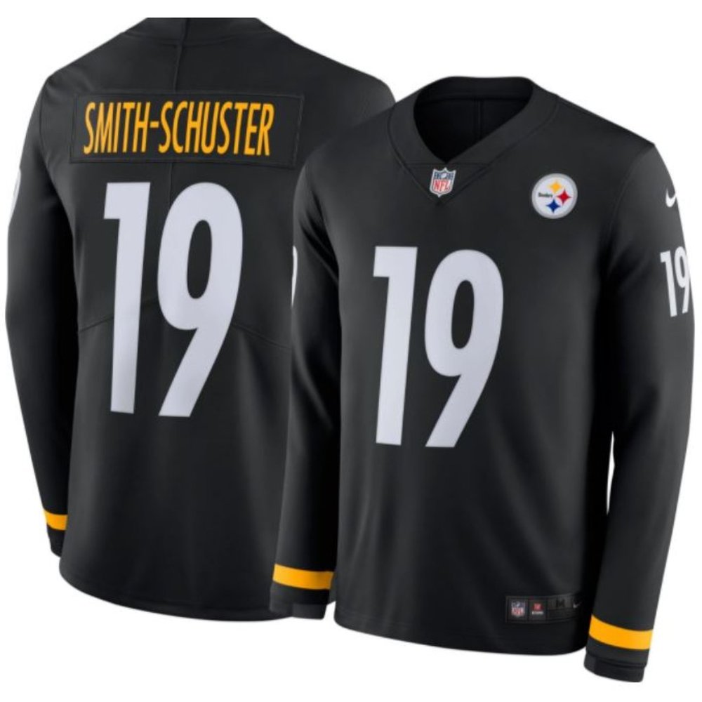 Nike Therma Pittsburgh Steelers Juju Smith Schuster L/S Jersey Men’s AH5757-011